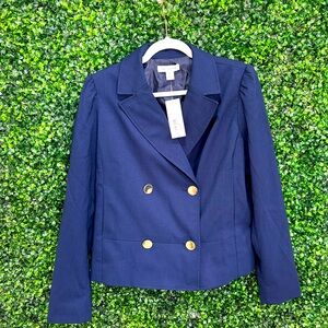 Liz Claiborne Size 6T jacket blazer navy blue